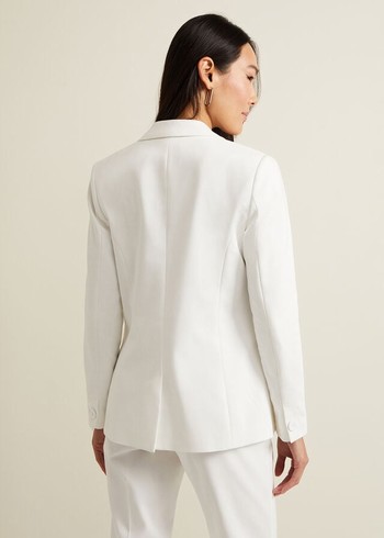 Phase Eight Ulrica Petite Jackets White Canada | UQODPB-625